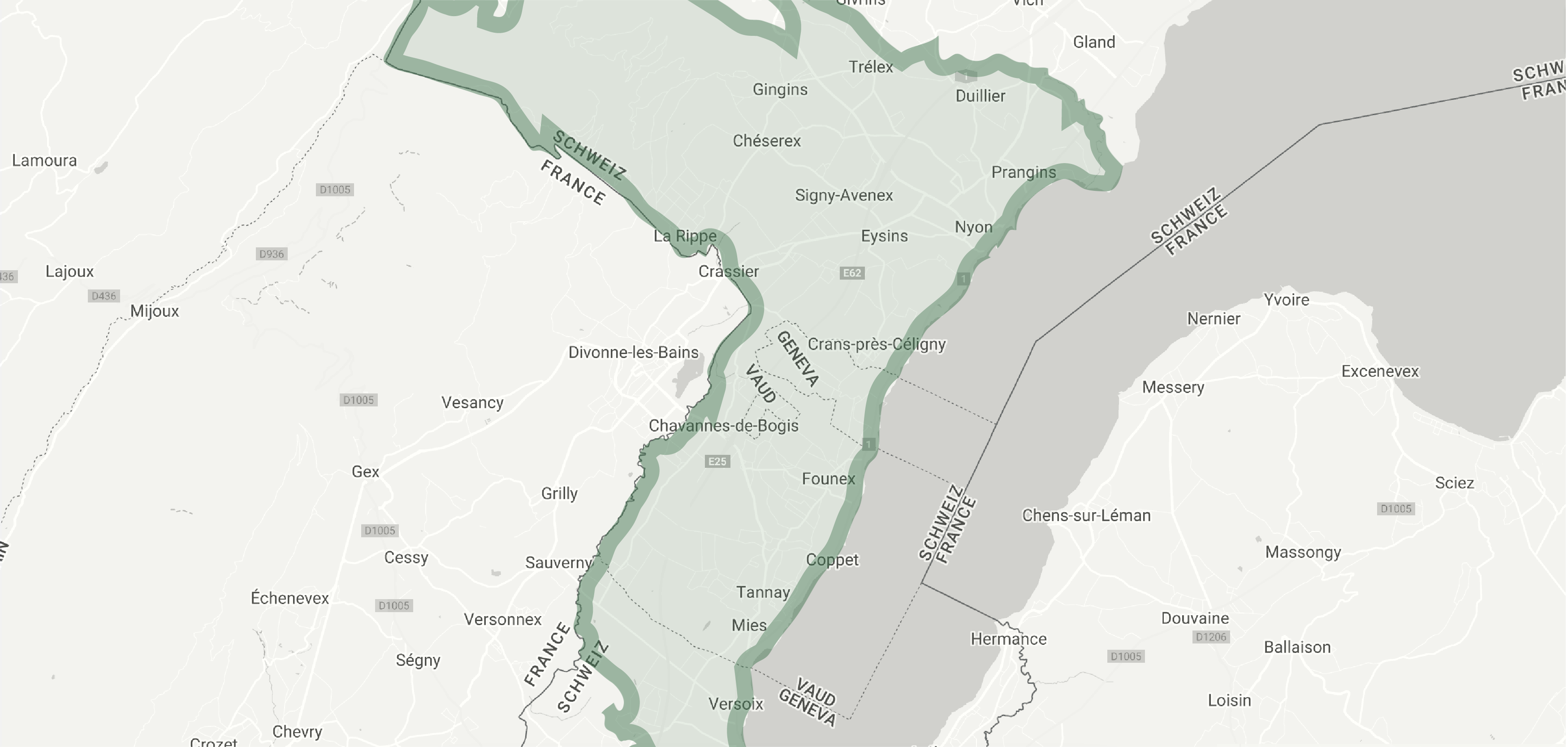 zone livraison